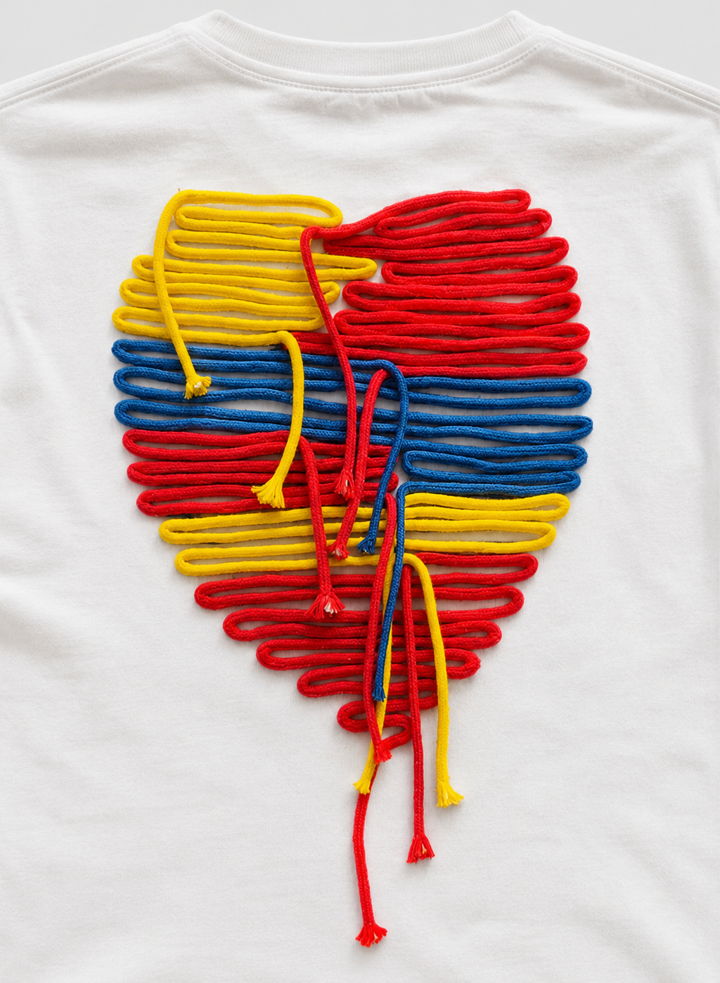 Heartbeat Tee - White