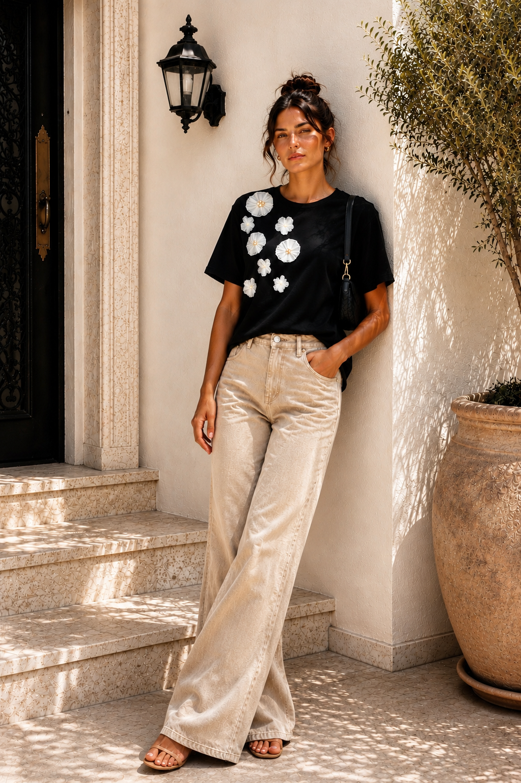 Side Cluster Tee
