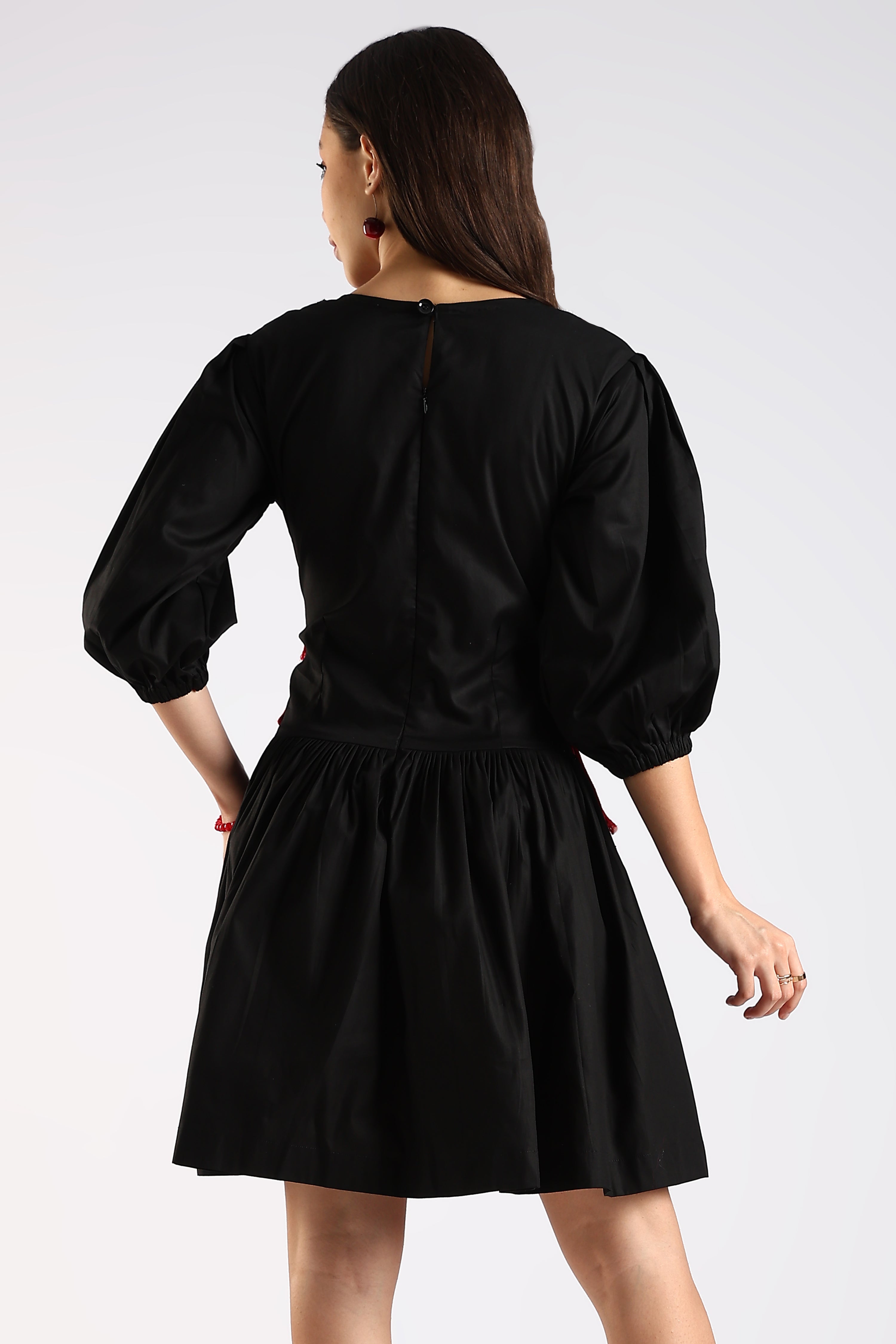 THE SCARLET LOOP DRESS