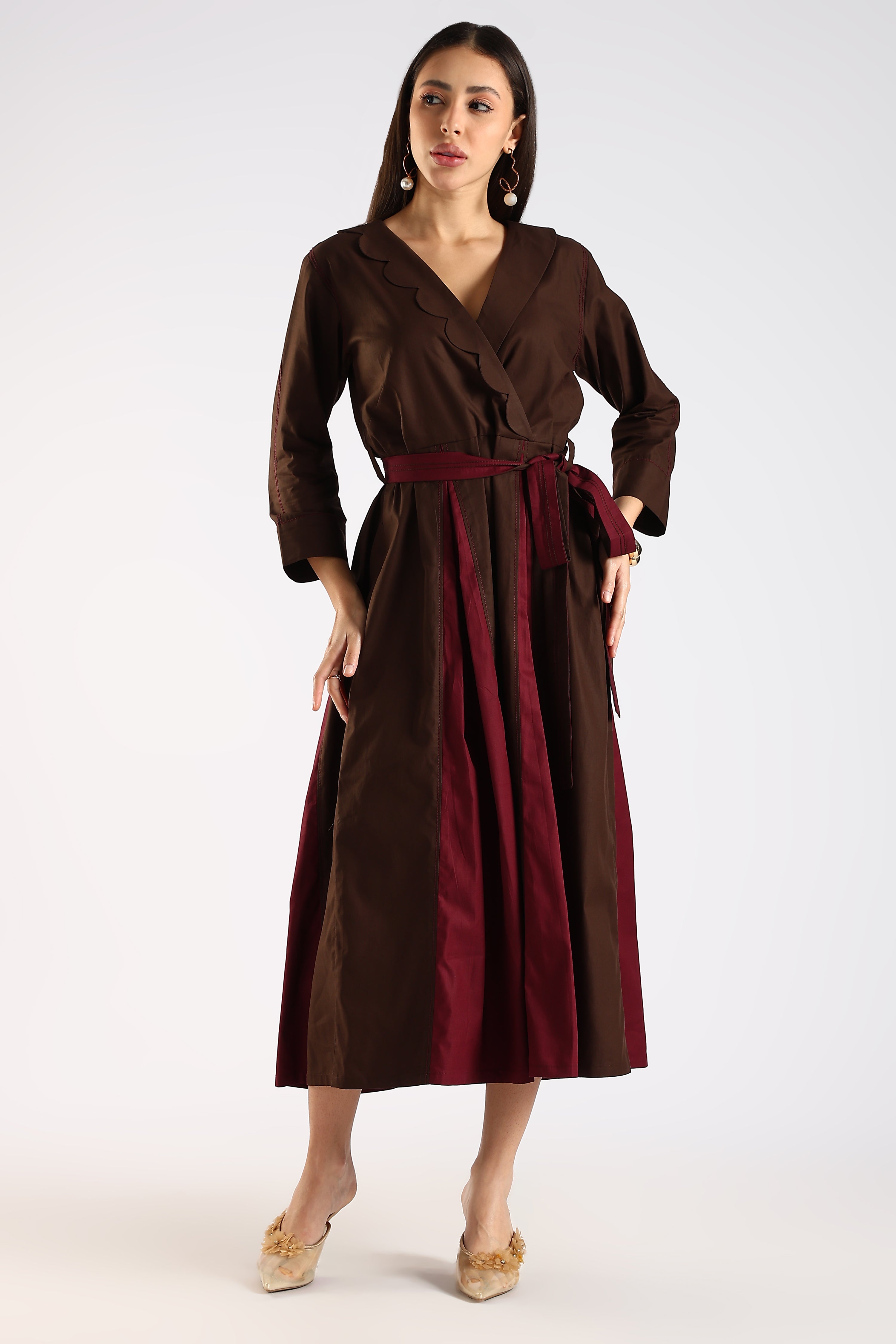 Women's Red Wine Dress