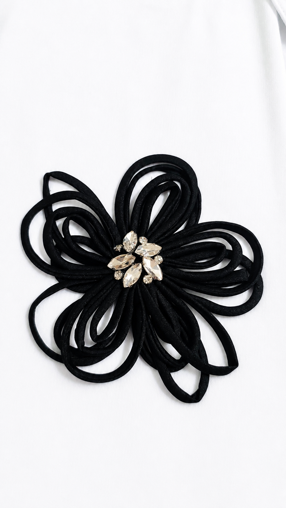 The Black Rose Tee - White