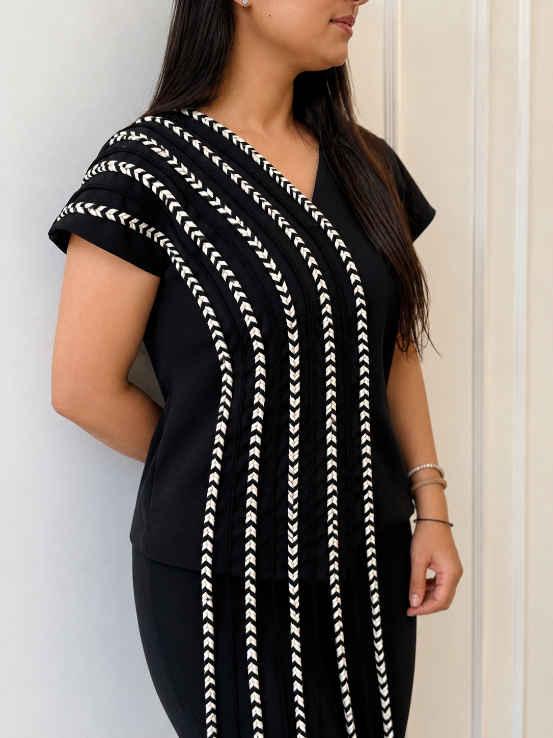 The Braided Cord Set - Black