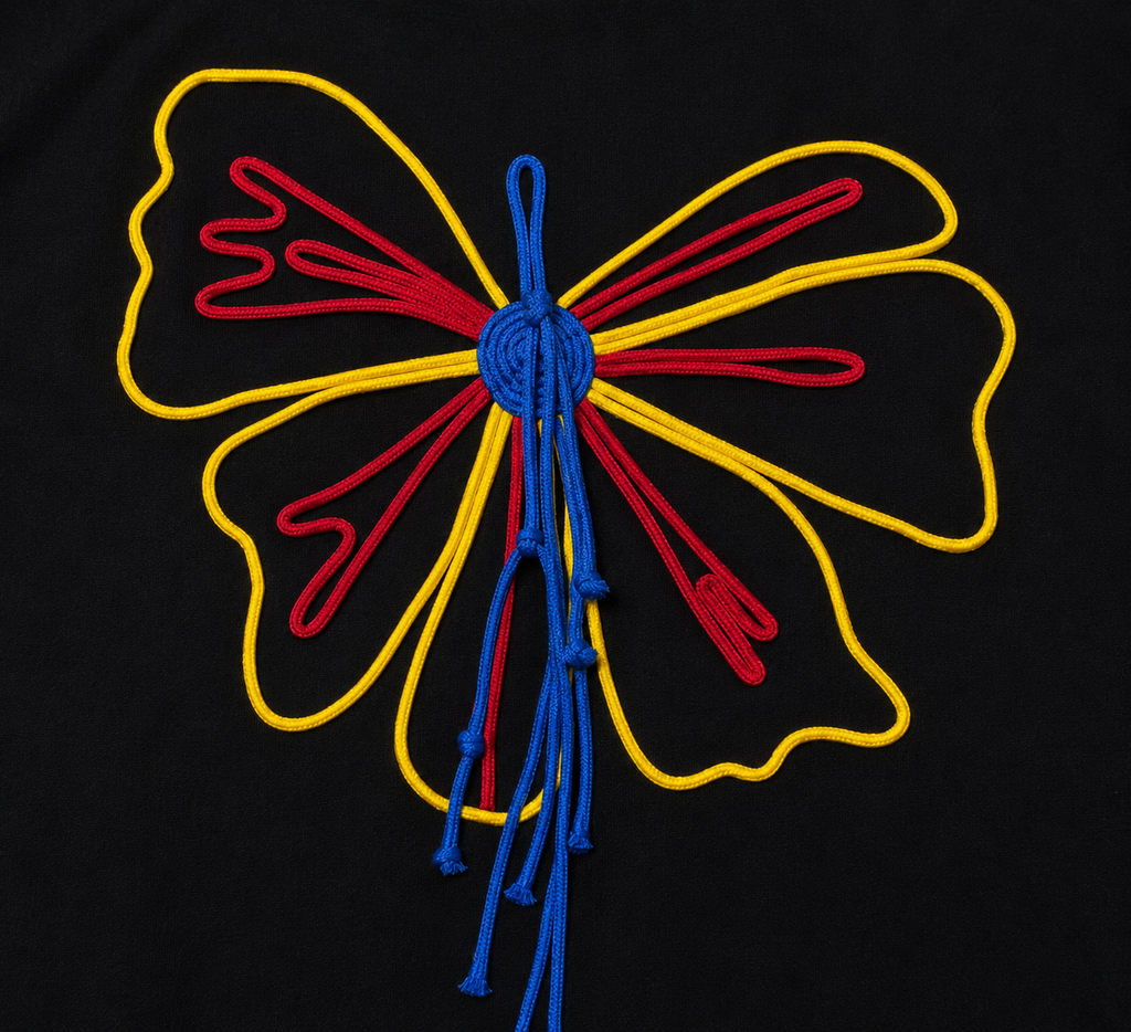 Butterfly Knot Tee - Black